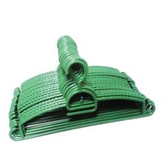 18Pcs Plastic White Hanger