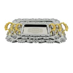 Stainless Steel Tray 3 Pieces Set
