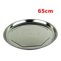 Stainless Steel Tray Round 65cm