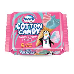 Igloo Cone Ctton Candy 5X120Ml