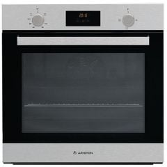 Ariston Built In 60Cm 62L Full Gas Oven Multiflow Technology Electronic Temperature Control Inox Color