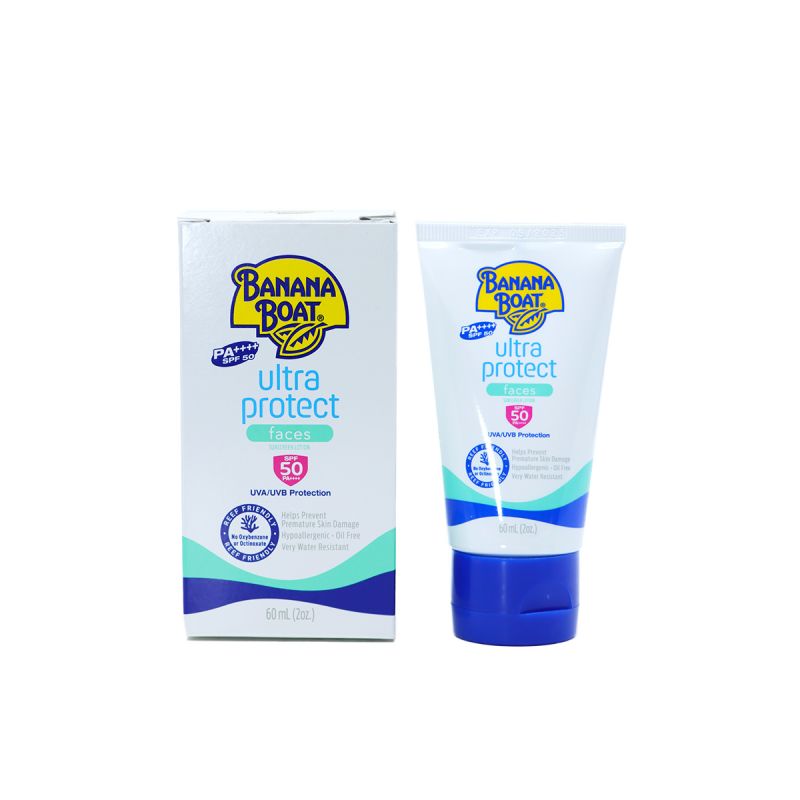 BANANA BOAT FACE SUNSCREEN LOT