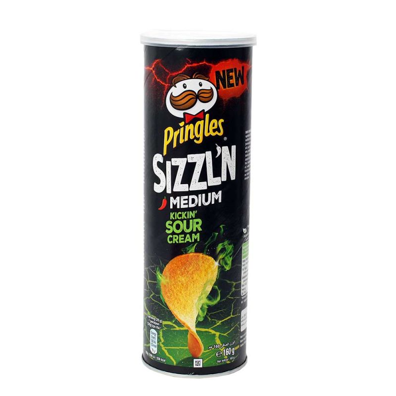 Pringles Sizzlin Sc&O 160G