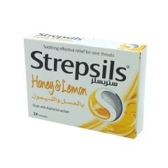 Strepsils Honey & Lemon 24Loz