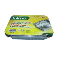 Falcon Aluminium Cont W/Lid 10