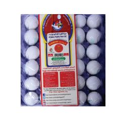 Al Jazira Eggs Wht/ Brown Smal