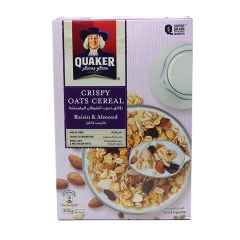 Quaker Cereal Rsn & Almnd 400G