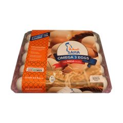 Saha Eggs Omega 3+Egg White 30